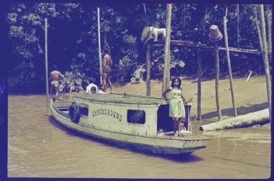 Filmagens de "Iracema: uma transa amazônica", com direção de Jorge Bodanzky e Orlando Senna