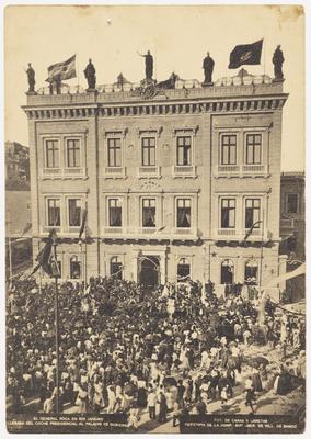 Chegada do presidente argentino Julio Roca ao Palácio do Catete