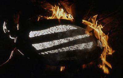 Série Xingu - Preparo do beiju