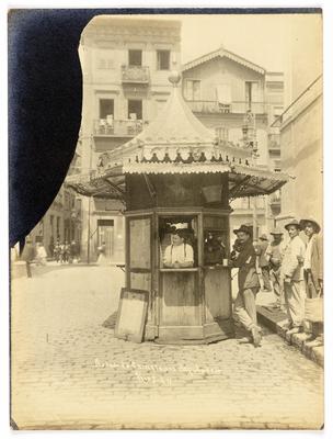 Quiosque ao lado da Câmara dos Deputados do Rio de Janeiro