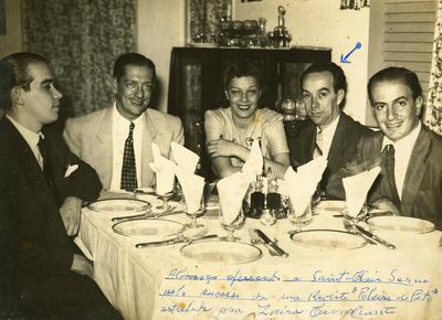 Zaíra Cavalcanti e Saint-Clair Senna