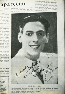 Luiz Barbosa (reprodução de periódico)