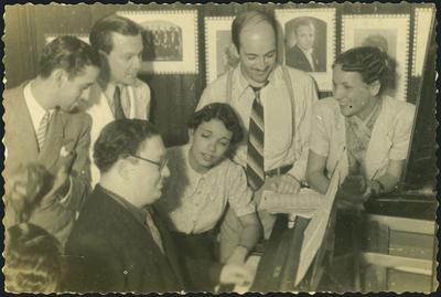 Augusto Vasseur, Ascendino Lisboa, Aurora e Carmen Miranda