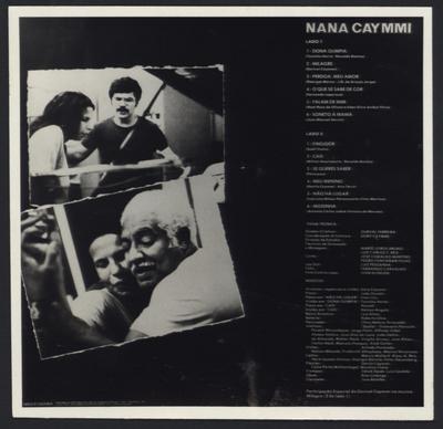 Nana Caymmi (contracapa de disco)