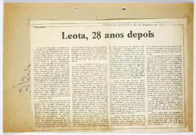Leota, 28 anos depois