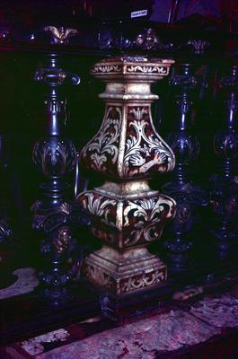 Igreja de São Francisco da Penitência - pilarete e mesa da comunhão