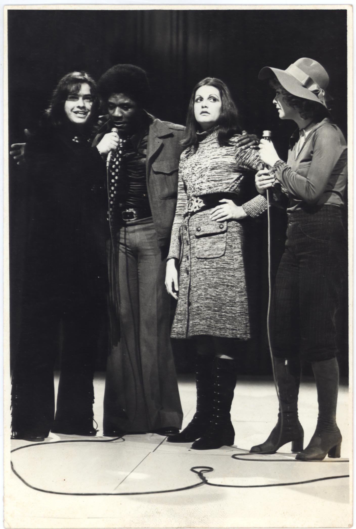 Antônio Marcos, Tony Tornado, Maria da Graça e Maria Cláudia