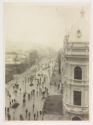 Avenida Central - pedestres