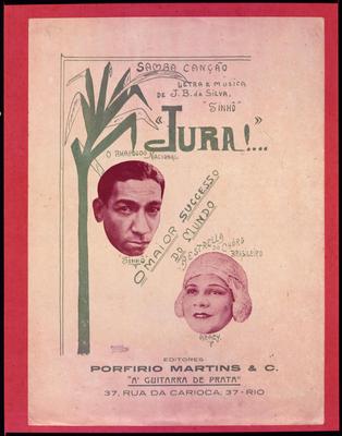 Sinhô e Aracy Cortes (capa de partitura)