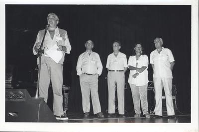 Albino Pinheiro, Ilmar Carvalho, Paulo Tapajós, Marília Barboza e Arthur Oliveira