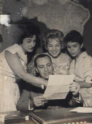 Vera Lucia, Ribamar, Rosita Gonzales e Sônia Delfino