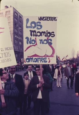 Manifestações a favor do governo de Salvador Allende