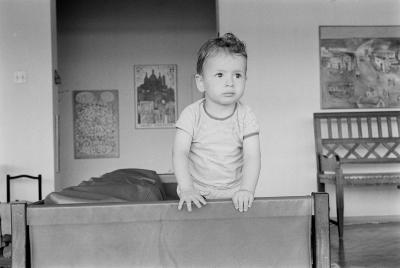 Pedro Orthof, filho de Sylvia Orthof. Família e amigos de Jorge Bodanzky