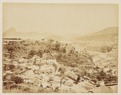 Chácara da Floresta e Glória; a partir do Morro do Castelo