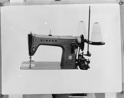 Singer Sewing Machine Company - máquinas industriais (folheto)