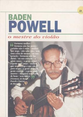 Os grandes mestres da MPB: Baden Powell o mestre do violão