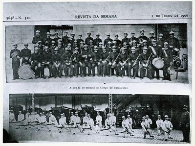 Banda do Corpo de Bombeiros (reprodução de periódico)