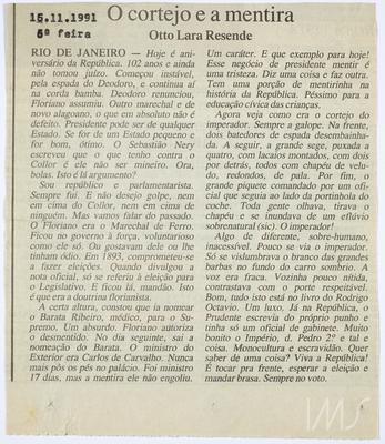 O cortejo e a mentira