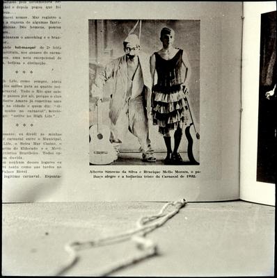 Bororó e Henrique de Mello Moraes (reprodução de periódico)