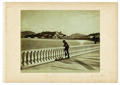 A Glória vista do Passeio Público