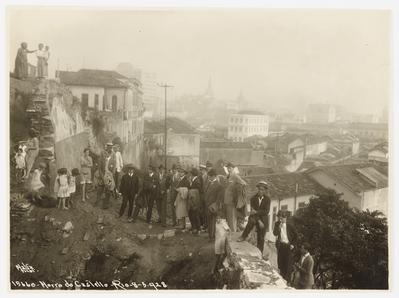 Conclusão do arrasamento do Morro do Castelo