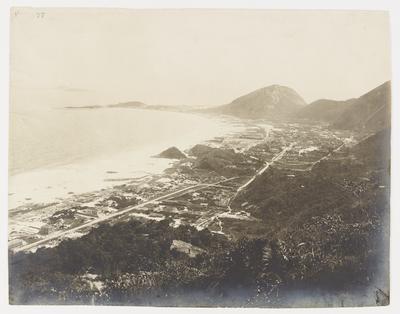 Praia de Copacabana a partir do Morro da Babilônia