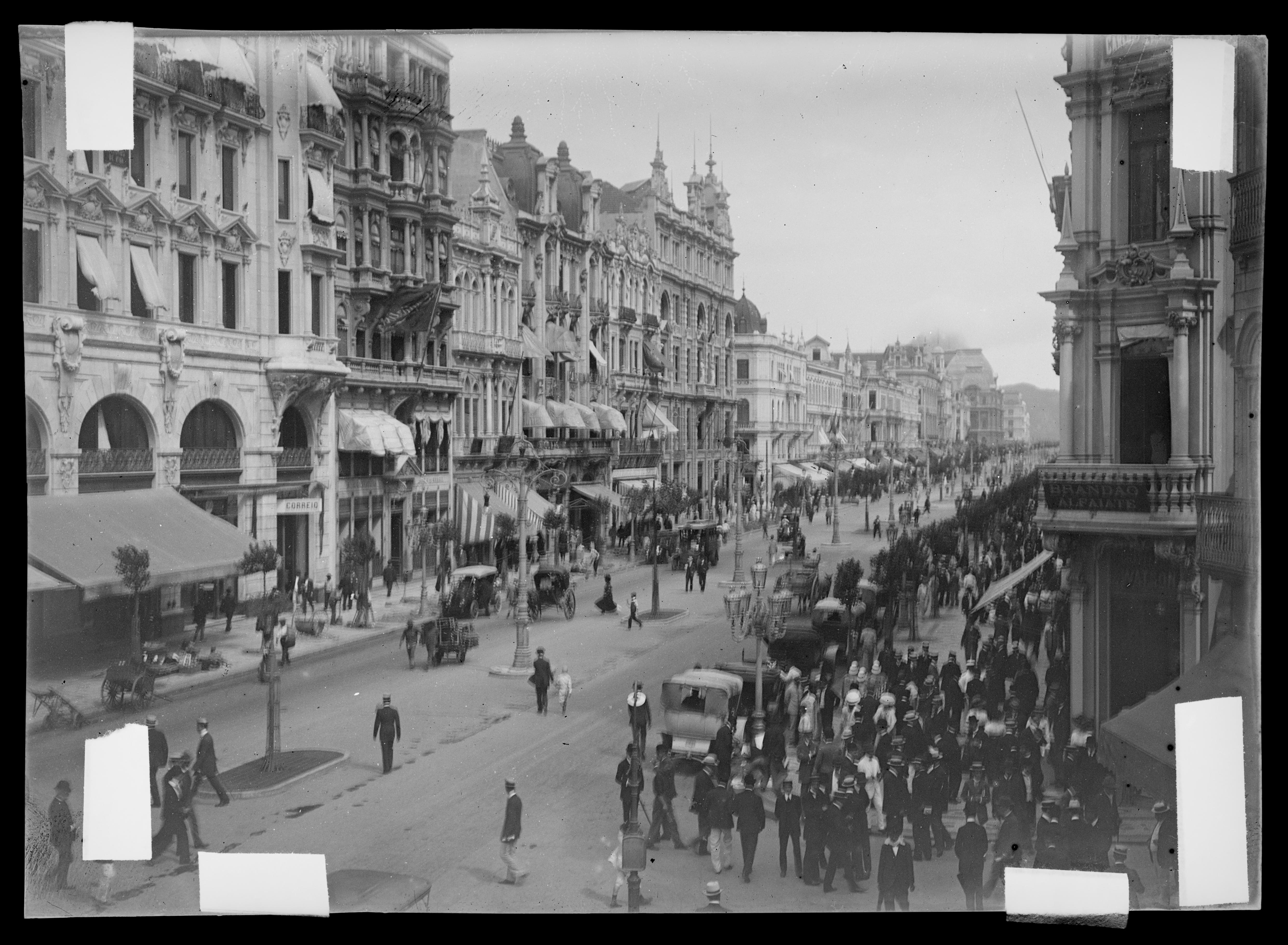Avenida Central, atual Rio Branco
