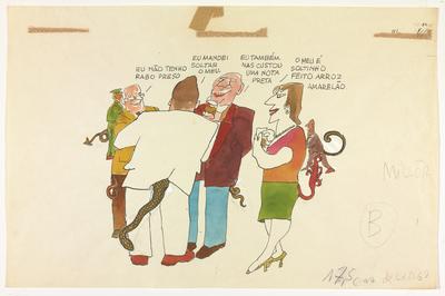 Enquanto isso, numa reunião informal no planalto, depois que sua excelência declarou não ter rabo preso...