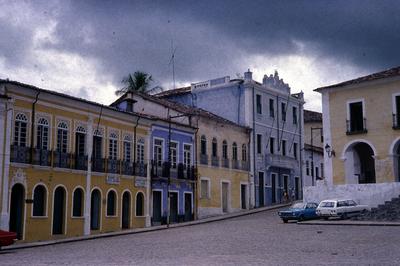 Sobrados na Praça do Pelourinho