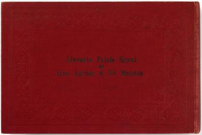 Contracapa do Álbum Vistas de Manaus