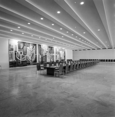 Tapeçaria de Burle Marx, na Sala Brasília - "Vegetação do Planalto Central"