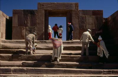 Série Bolívia - Sítio arqueológico de Tiahuanaco