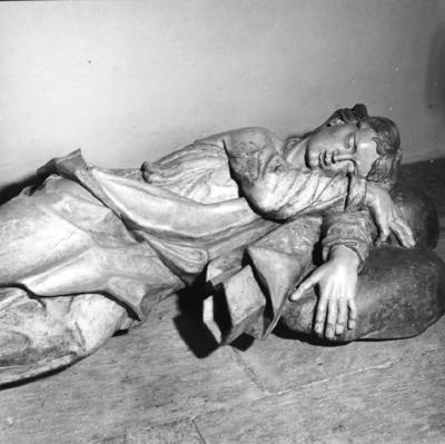 Via Crucis, Passos da Paixão, esculturas de Aleijadinho, São João Evangelista no Passo do Horto