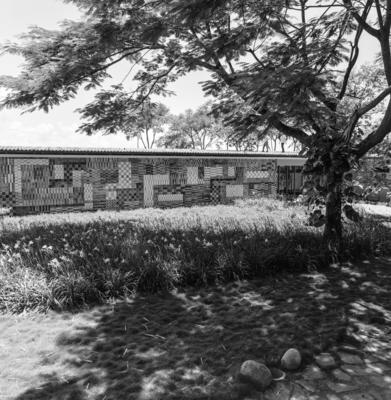 Residência de Olivo Gomes, projeto dos arquitetos Rino Levi, Roberto Cerqueira César e Burle Marx