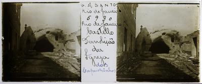 Demolição da Igreja de São Sebastião dos Capuchinhos; popularmente denominada como Igreja dos Barbadinhos