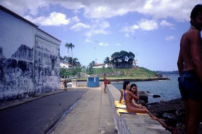 Forte de Nossa Senhora de Monte Serrat, vista da Igreja
