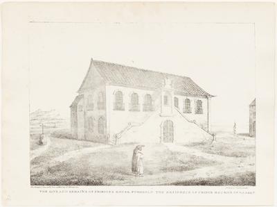 The Site and Remains of Fribourg House, Formerly the Residence of Prince Maurice de Nassau