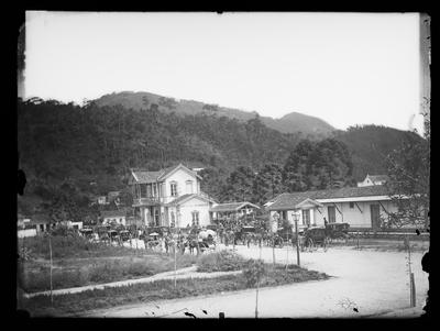 Estrada de Ferro Príncipe do Grão Pará (Linha do Norte), Estação de Petrópolis, Km 58