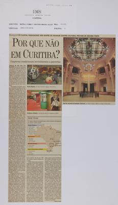 Por que não em Curitiba?