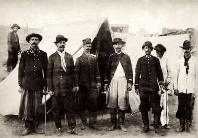 General Arthur Oscar e seu estado-maior