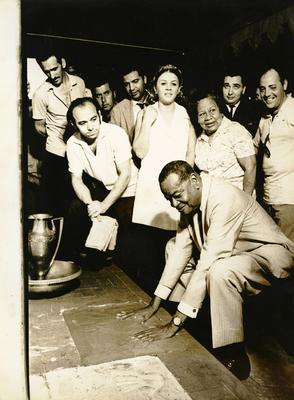 Pixinguinha na Calçada da Fama (reprodução)