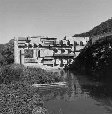 Painel de Burle Marx na residência de Cândido Guinle de Paula Machado