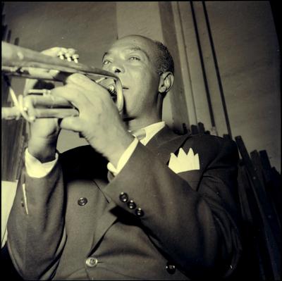 Sebastião Cirino com o trompete