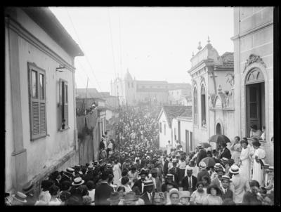 Morro do Castelo - transladação dos restos mortais de Estácio de Sá