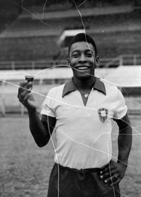 Pelé na campanha publicitária da agência Denison para Biotônico Fontoura