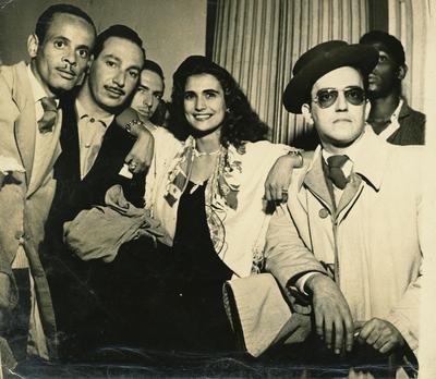 Hebe Camargo e Denis Brean