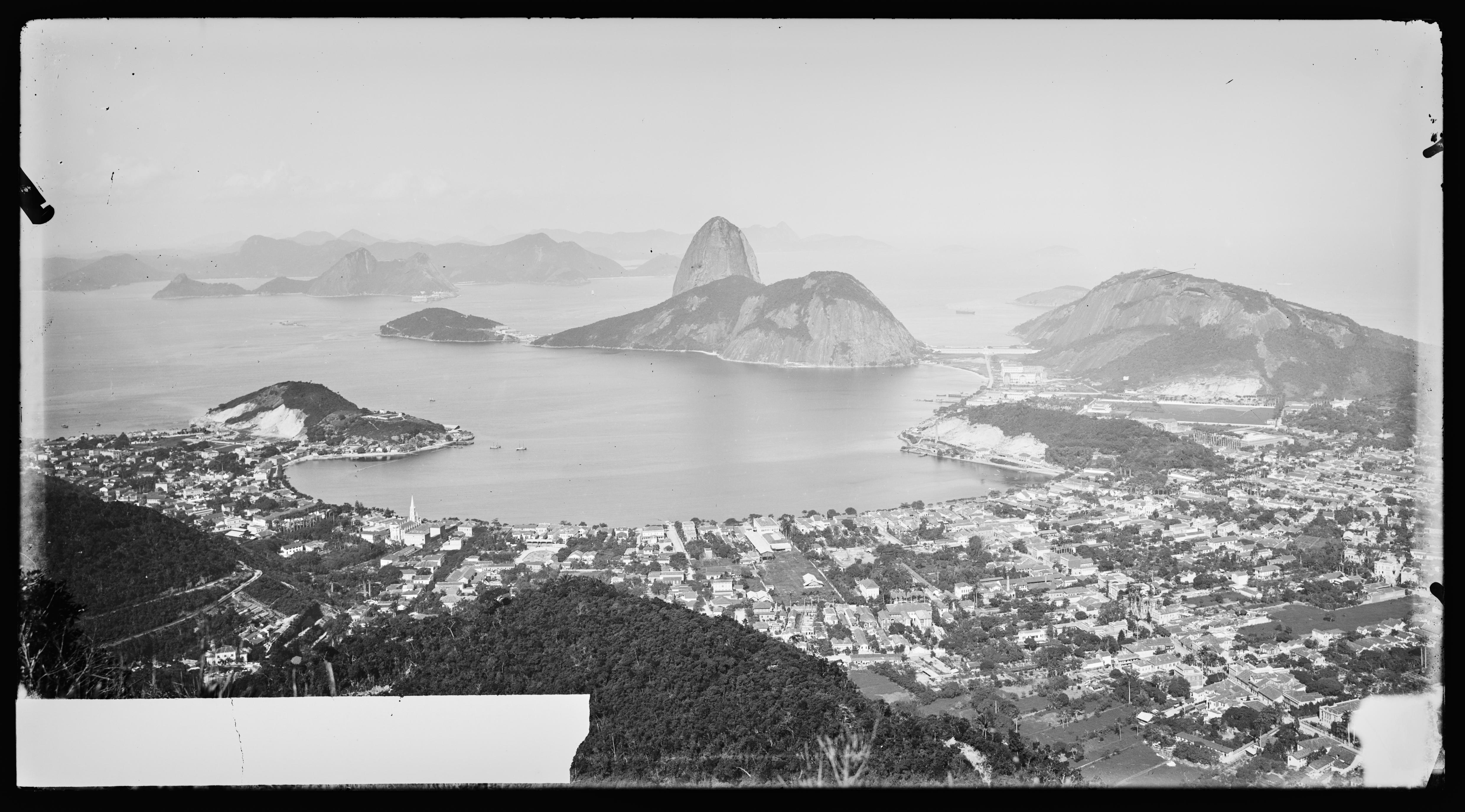 Enseada de Botafogo e o Morro do Pão de Açucar