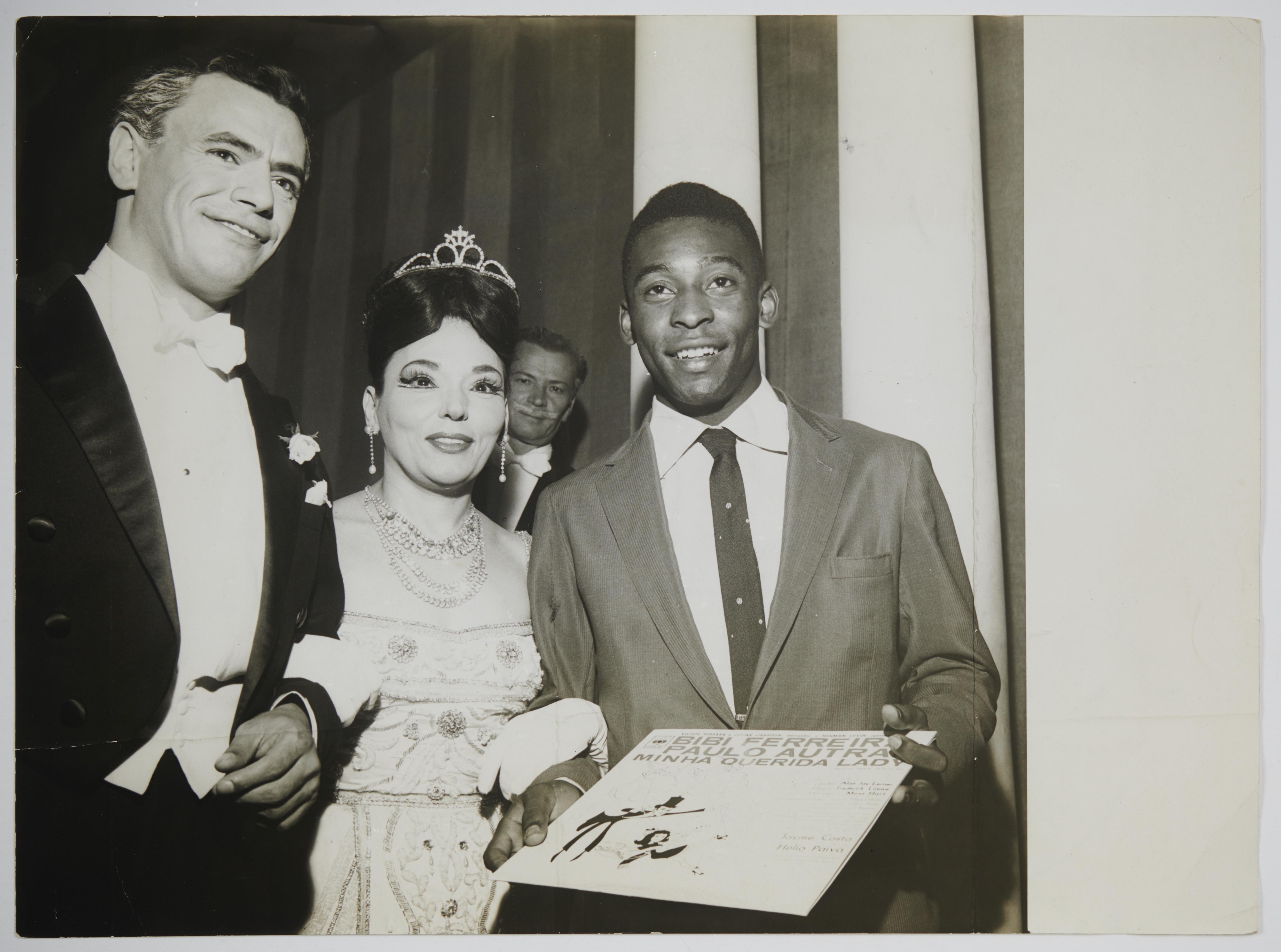 Édson França, Bibi Ferreira e Pelé