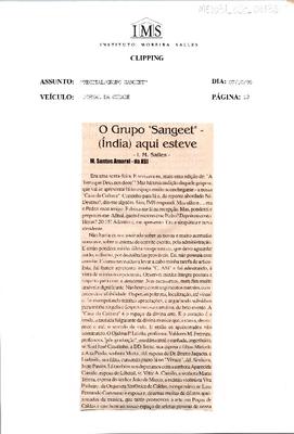 O Grupo "Sangeet" - (Índia) aqui esteve - I.M.Salles -