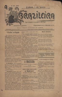 A Brazileira -  Orgão de Propaganda da Casa Especial de Café do Brazil